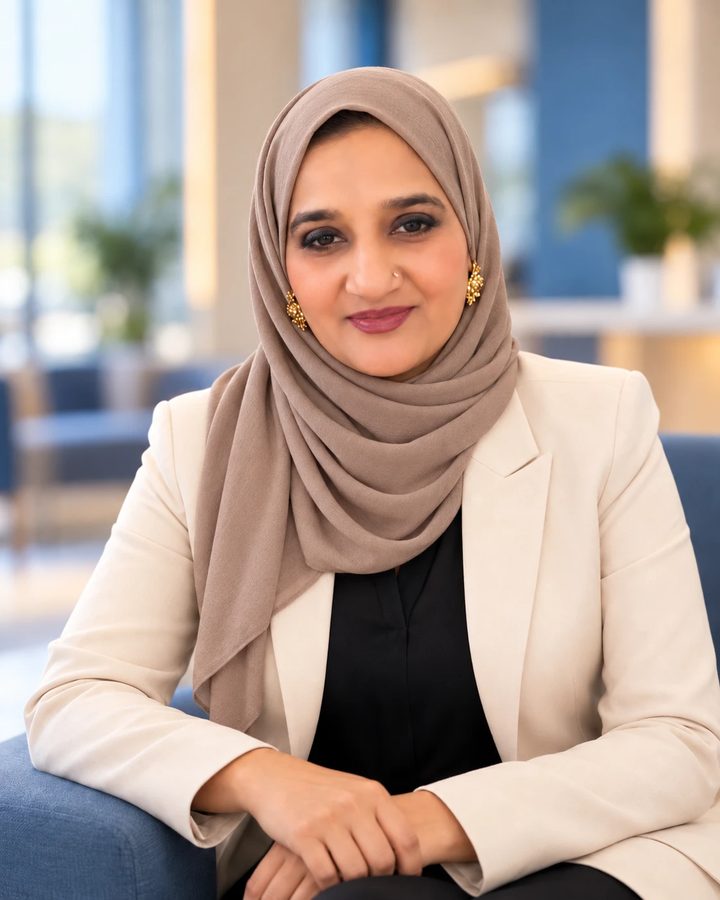 Saima Ahmad, founder of Healthcare Tracks